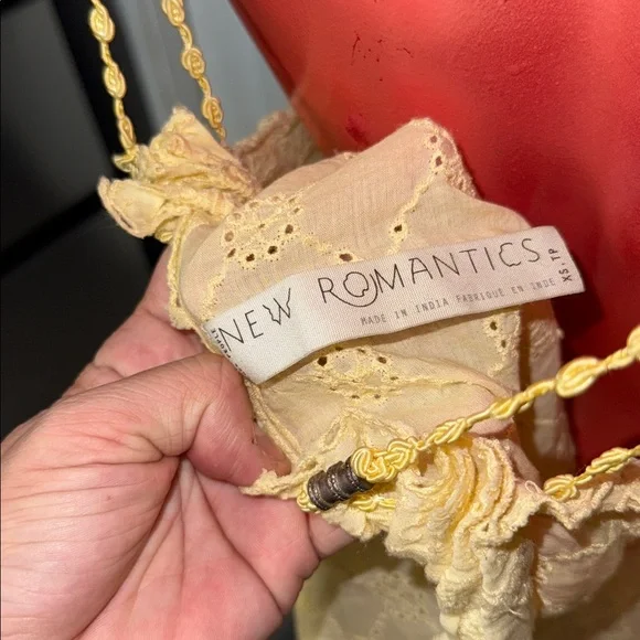 Free People eyelet cami top shirt blouse - Picture 5 of 5